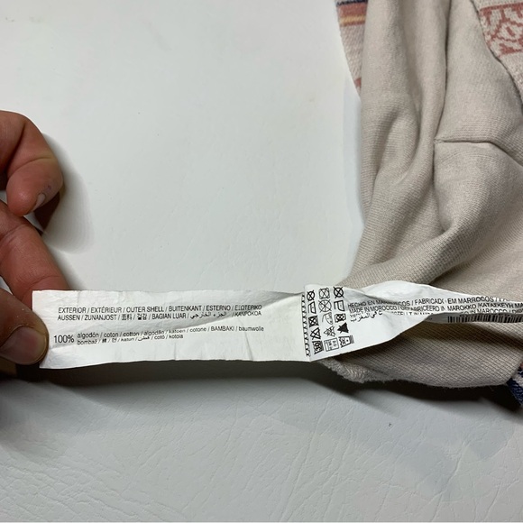 Pacific Republic Hoodie Women’s Medium Southwest Canvas Pullover Multicolor Boho - Picture 9 of 10